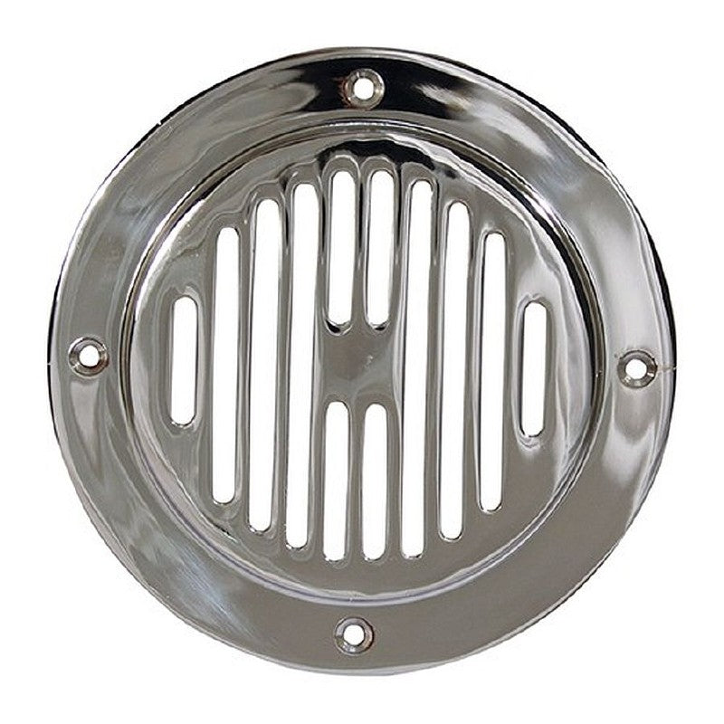 Aquafax Internal Cast Chromed Brass Vent Grill 150mm