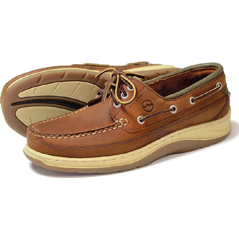 Orca Bay Squamish Leather Deck Shoes - Sand 42