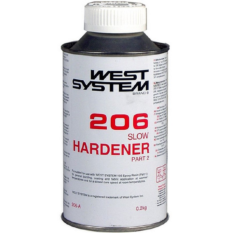 West System Epoxy 206A Slow Hardener 0.2kg