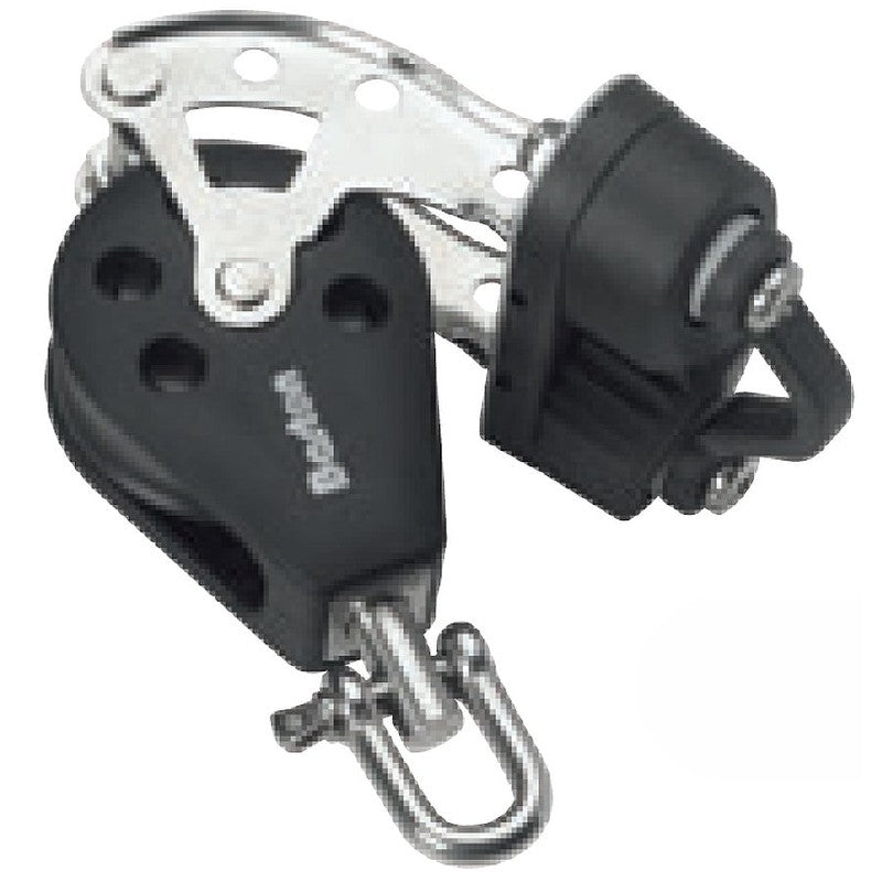 Barton Size 2 Plain Block Single Swivel with Becket an Cam N02531