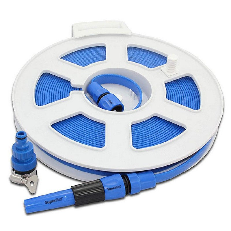 Waveline Super Flat 20m Hose On A Cassette Camping/Motorhome/Caravan/Boat