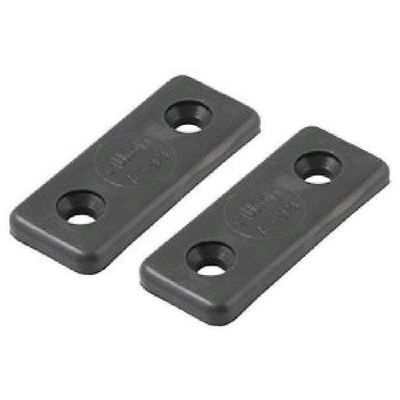 Allen Toe Strap Plate Grey AL-0099-GY Pack 2