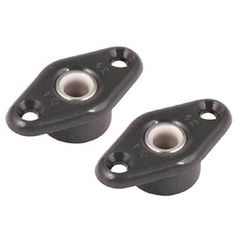 Allen AL-4039 Stainless Steel Lined Through 6mm Deck Bush with Flange - Pack 2