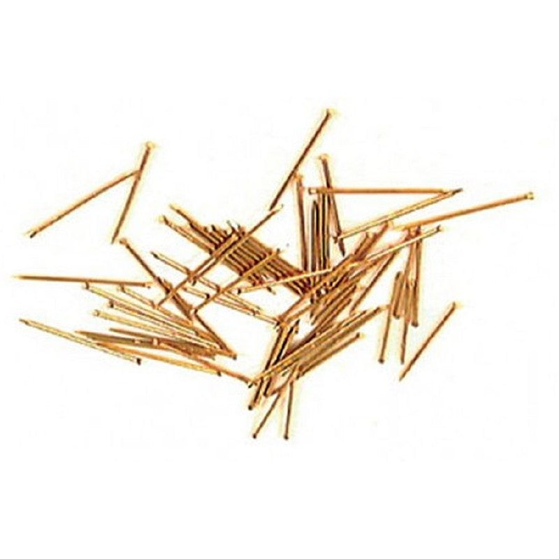 SeaMark Solid Brass Panel Pins 25mm 1 inch 30g Pack