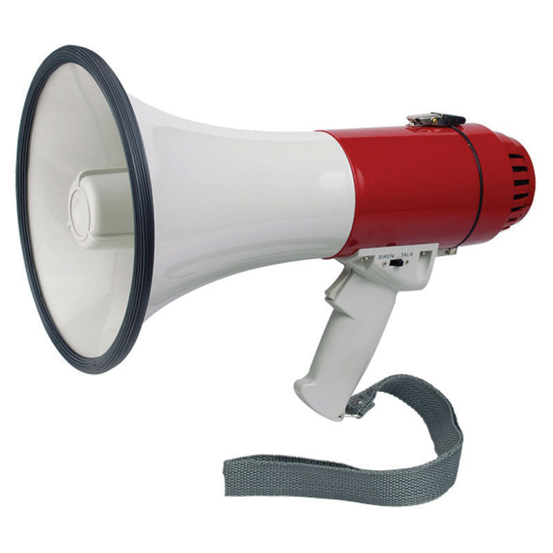 Lalizas 20W Megaphone with Siren and Sound Coverage of 400m