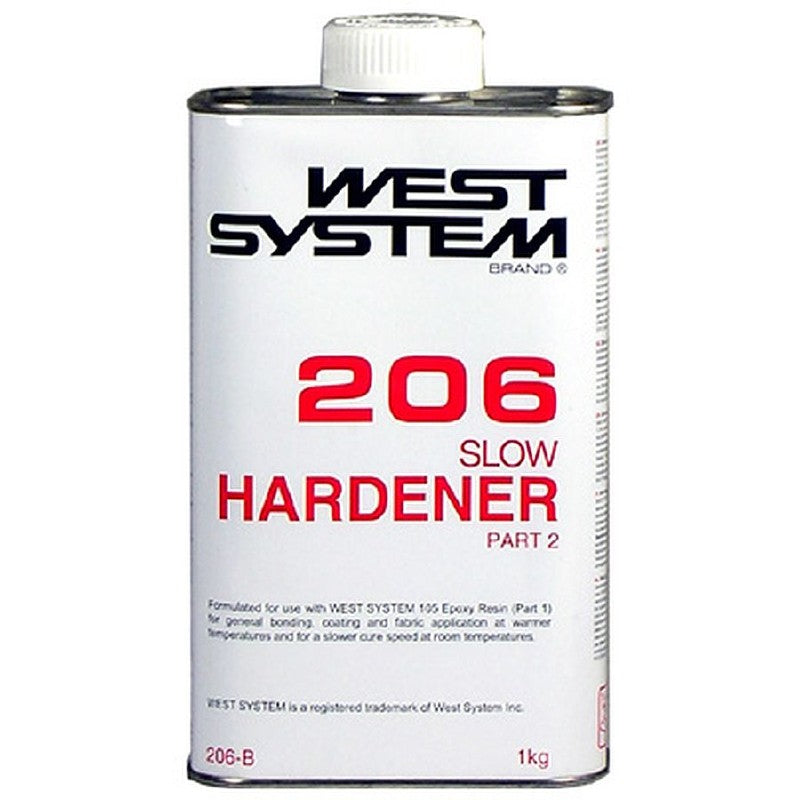 West System Epoxy 206B Slow Hardener 1.0kg