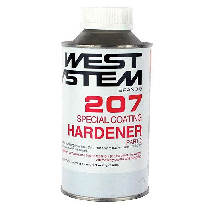 West System Epoxy 207A Special Clear Hardener Only 0.29kg