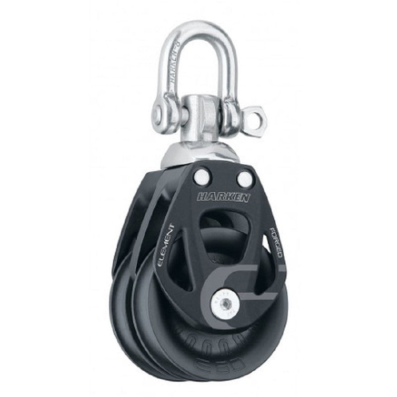 Harken 60 mm Aluminum Element Block - Double Swivel 6269