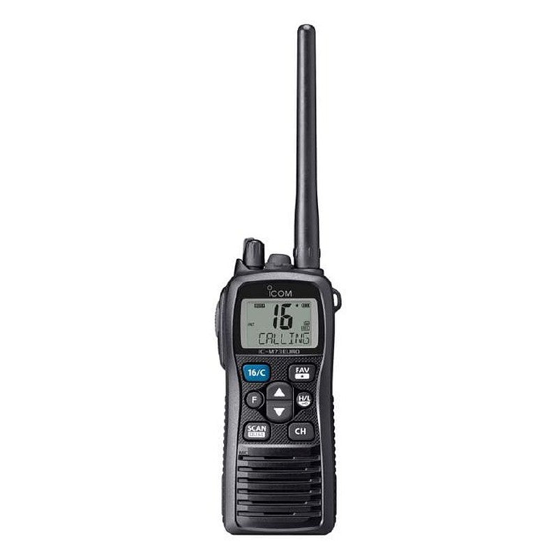 Icom M73 Euro Professional Handheld VHF Radio - ATIS Ready