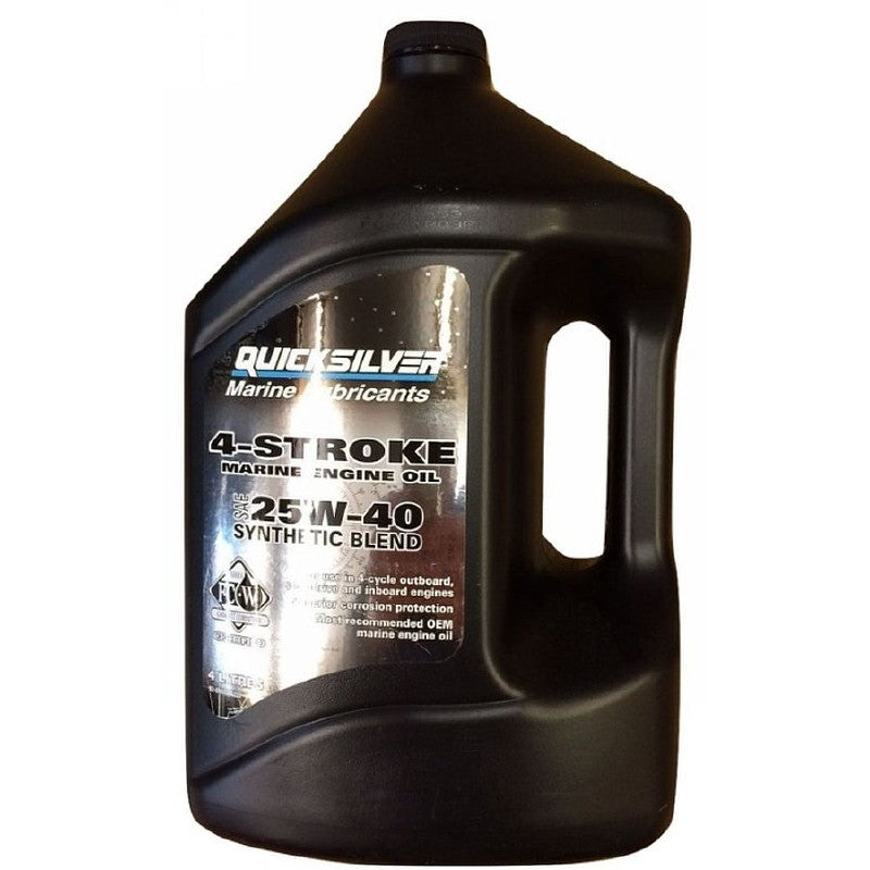 Quicksilver Four-Stroke Synthetic Oil 4 Litres