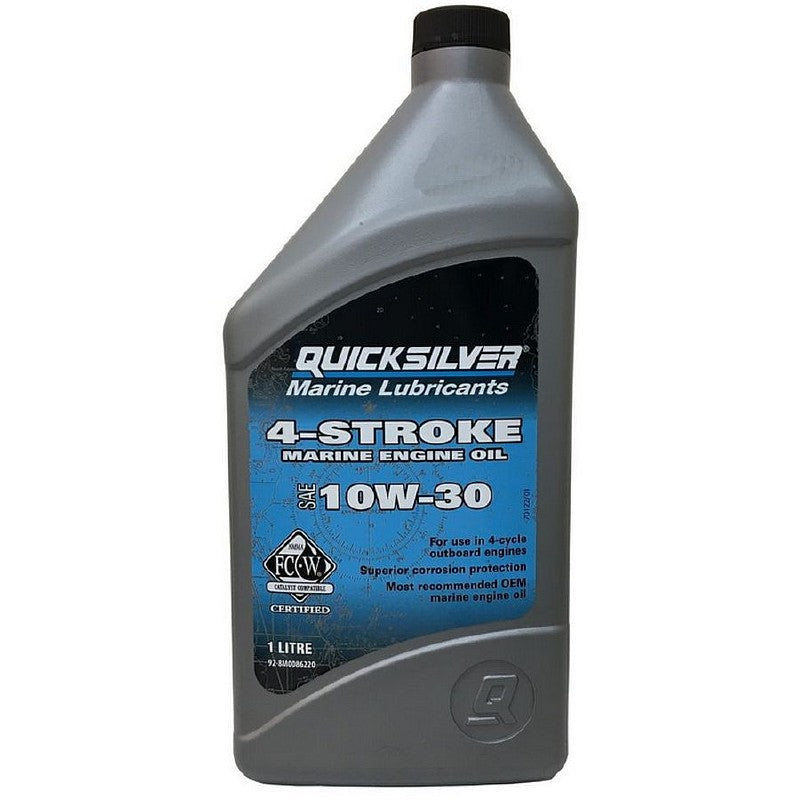 Quicksilver 4-Stroke Marine Engine Oil 1 Litre 10W-30