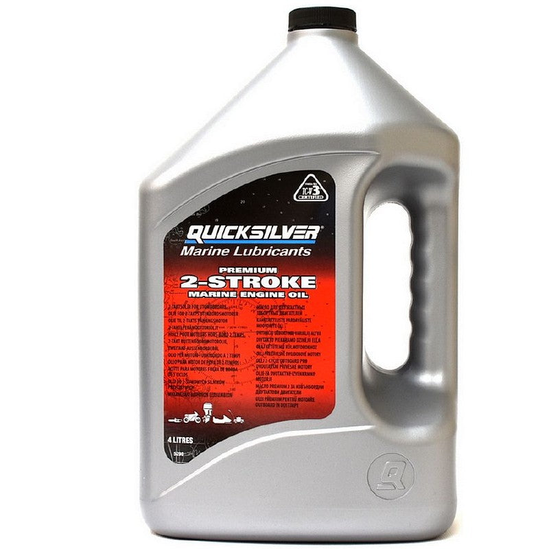 Quicksilver Two Stroke Oil 4 Litres 92-858022QB1