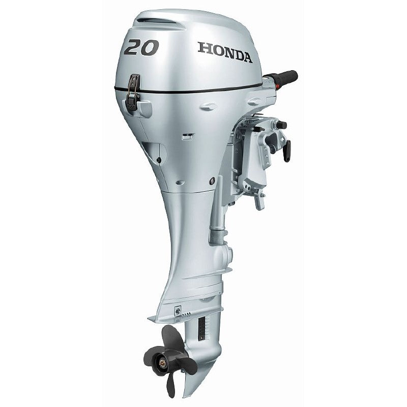 Honda BF20LHSU 20 H.P Long Shaft Electric Tiller Outboard Motor