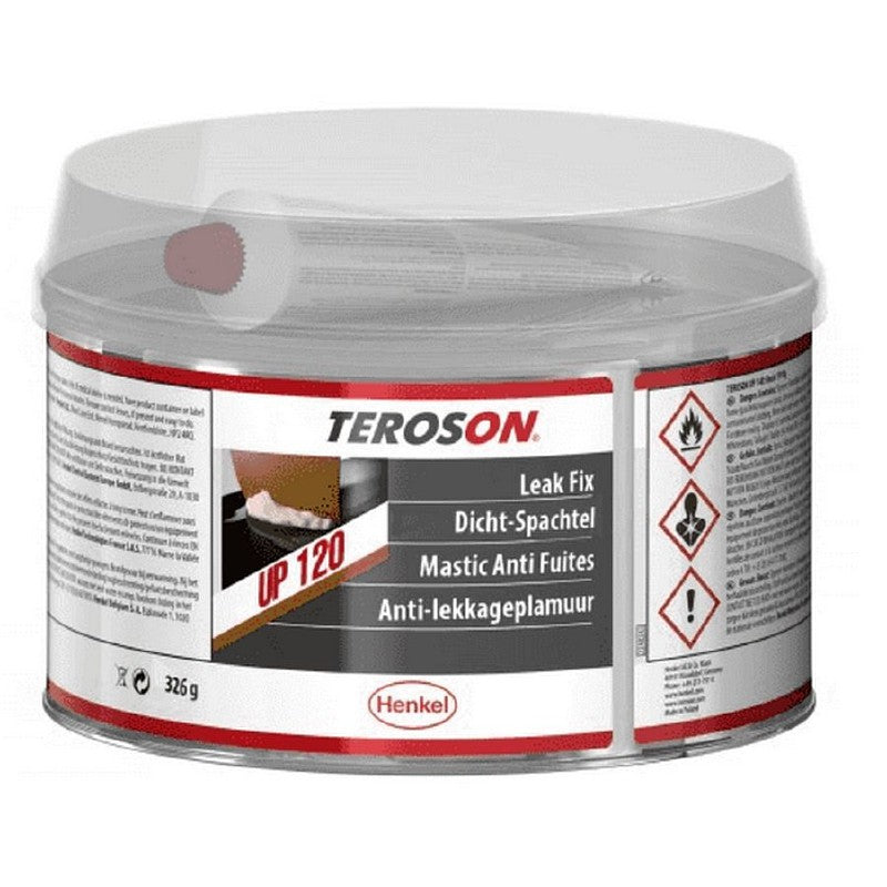 Teroson UP 120 Leak Fix Emergency Filler Plastic Padding 326g Tin