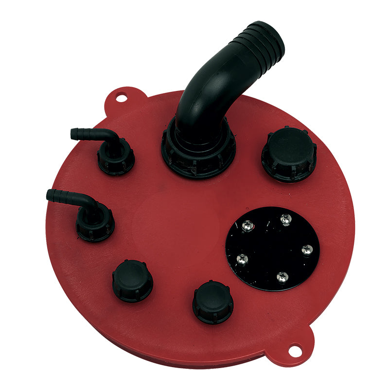 Nuova Rade Diablo Fuel Tank Plate Red