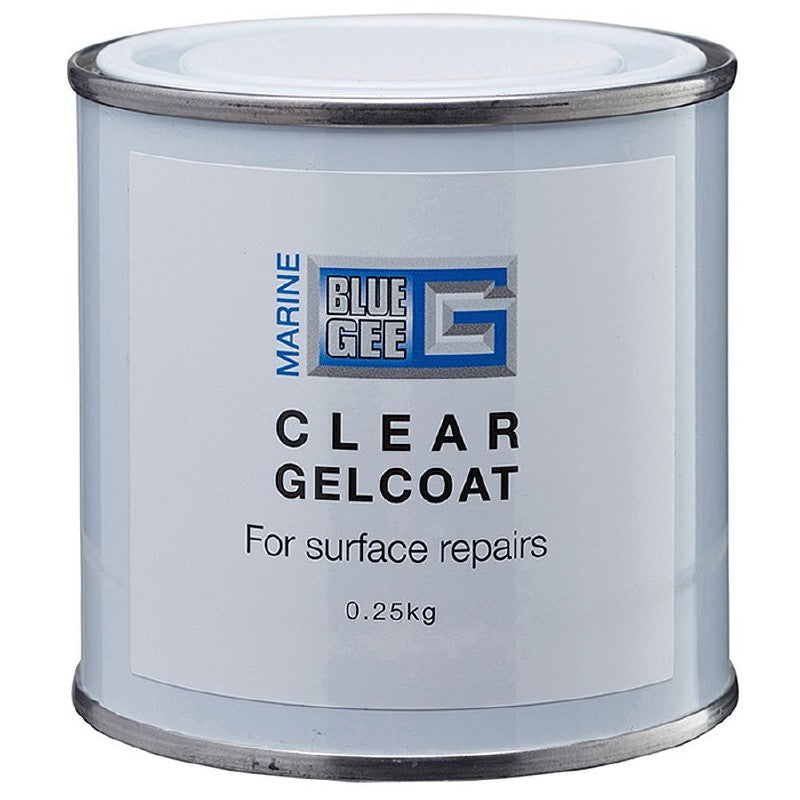 Blue Gee Polyester Gelcoat and Polyester Catalyst MEKP Clear 0.25kg/19gm