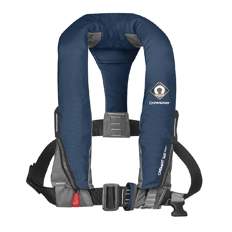 Crewsaver Crewfit 165N Sport Automatic with Harness Lifejacket - Navy Blue 9715NBA