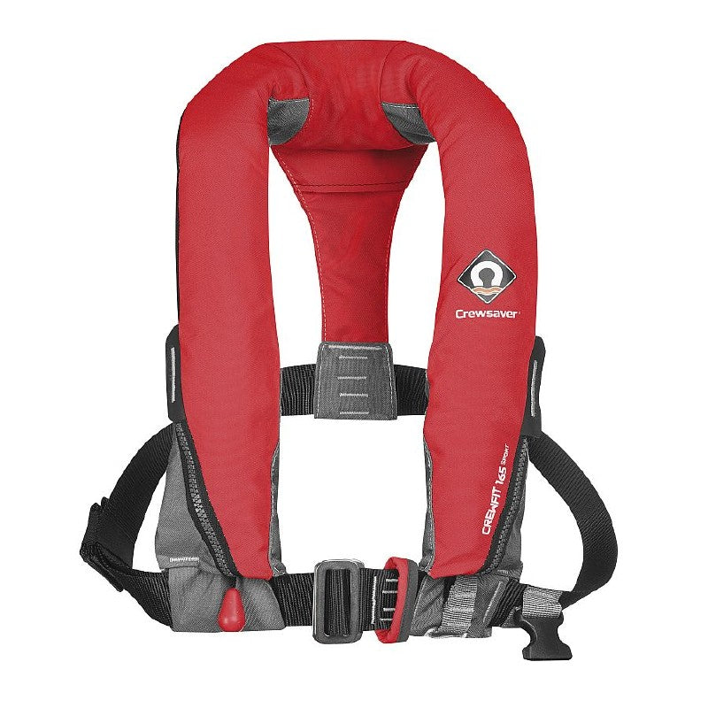 Crewsaver Crewfit 165N Sport Automatic with Harness Lifejacket - Red 9715RA