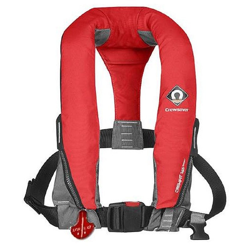 Crewsaver Crewfit 165N Sport Manual Lifejacket - Red 9710RM