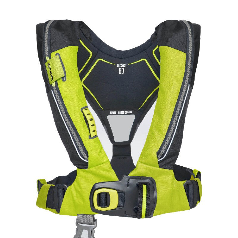 Spinlock Deckvest 6D 170N Lifejacket and Harness - Citrus/Black