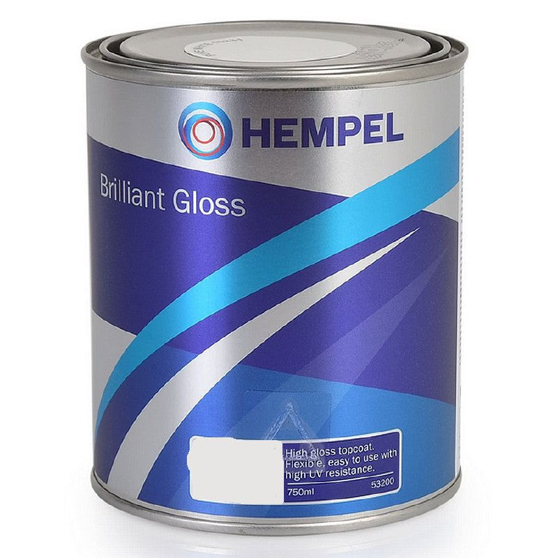 Hempel Brilliant Enamel Gloss 750ml - Matterhorn White 10121