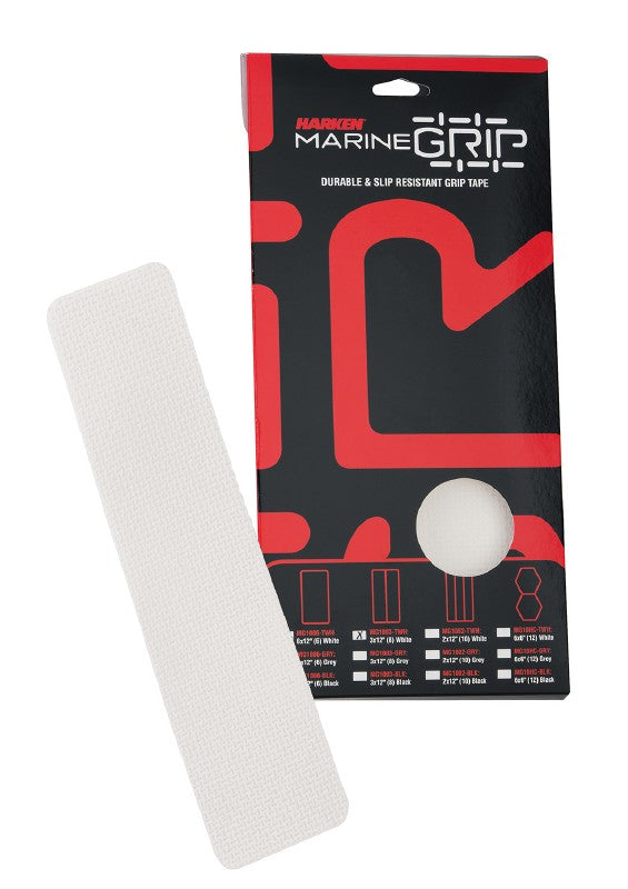 Harken Grip Tape-Translucent White Panel 75 x 300mm Kit - 8 Strips