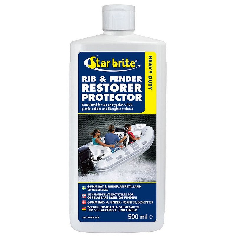 Starbrite Heavy Duty Inflatable RIB and Fender Restorer Protector 500ml