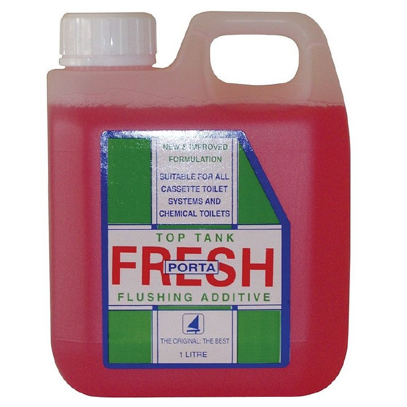 Aquafax Loo Fresh Rinse Tank Top Up Pink Fluid 1 Litre