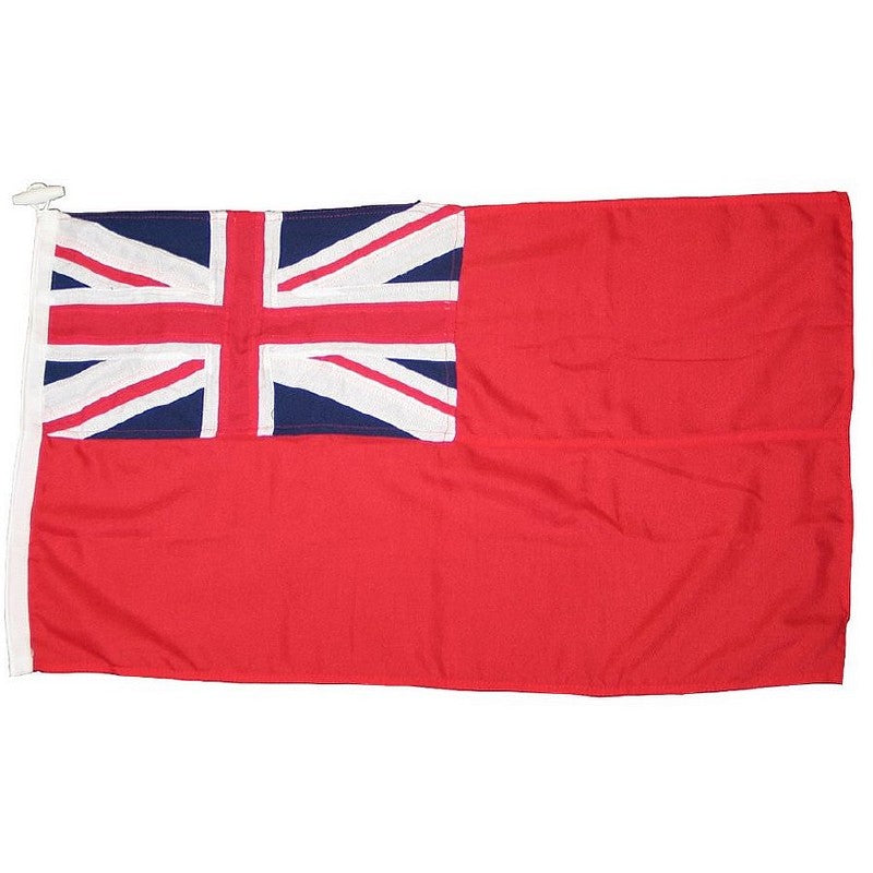 Meridian Zero Red Ensign Flag 3/4 Yard - Sewn