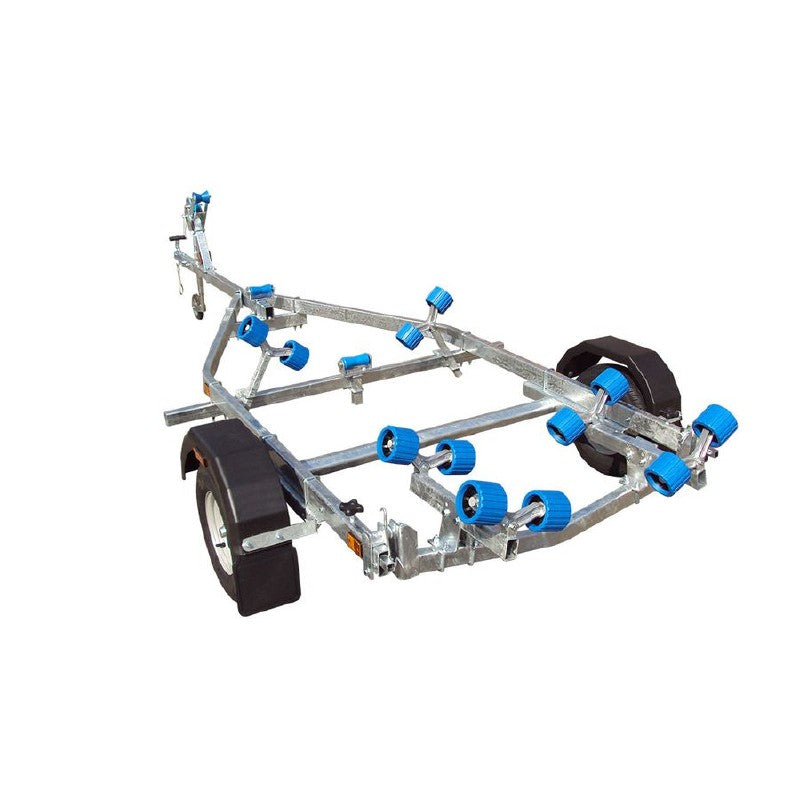 Extreme 750 Compact-Swing Galvanised Boat Trailer