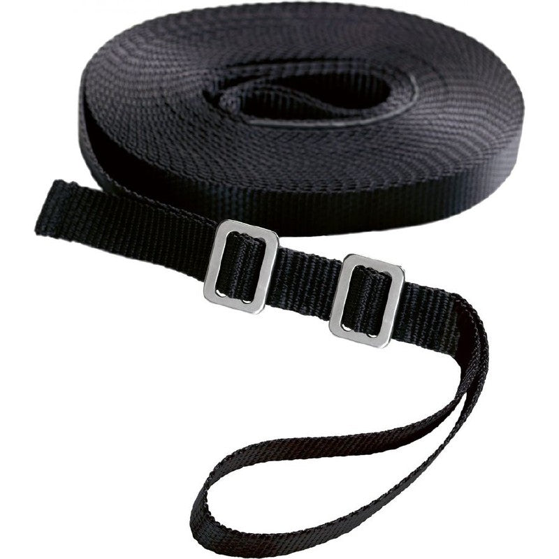 Baltic Adjustable Webbing Jackstay 12m Black 0102