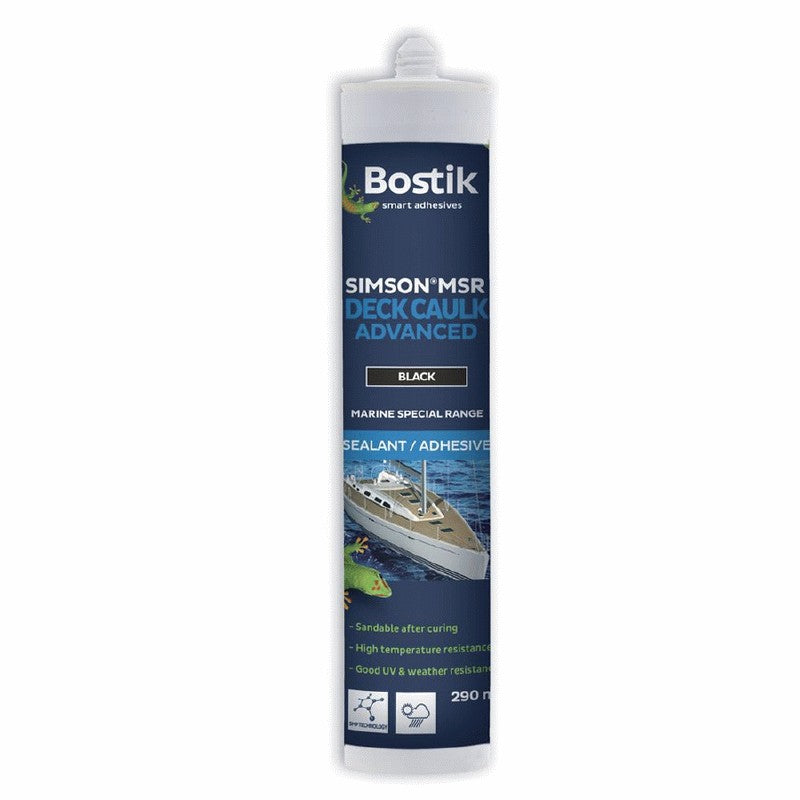 Bostik Simson MSR Deck Caulk Sealant Advanced 290ml Black