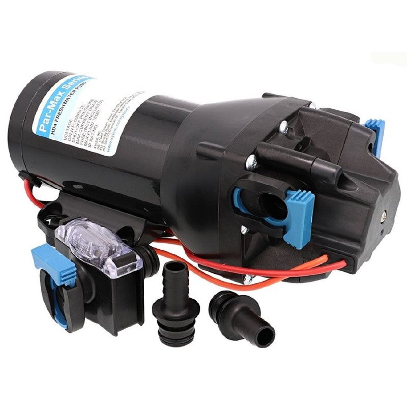 Jabsco Par-Max 4 Pressure Controlled Pump 12v 25psi Q401J-112S-3A