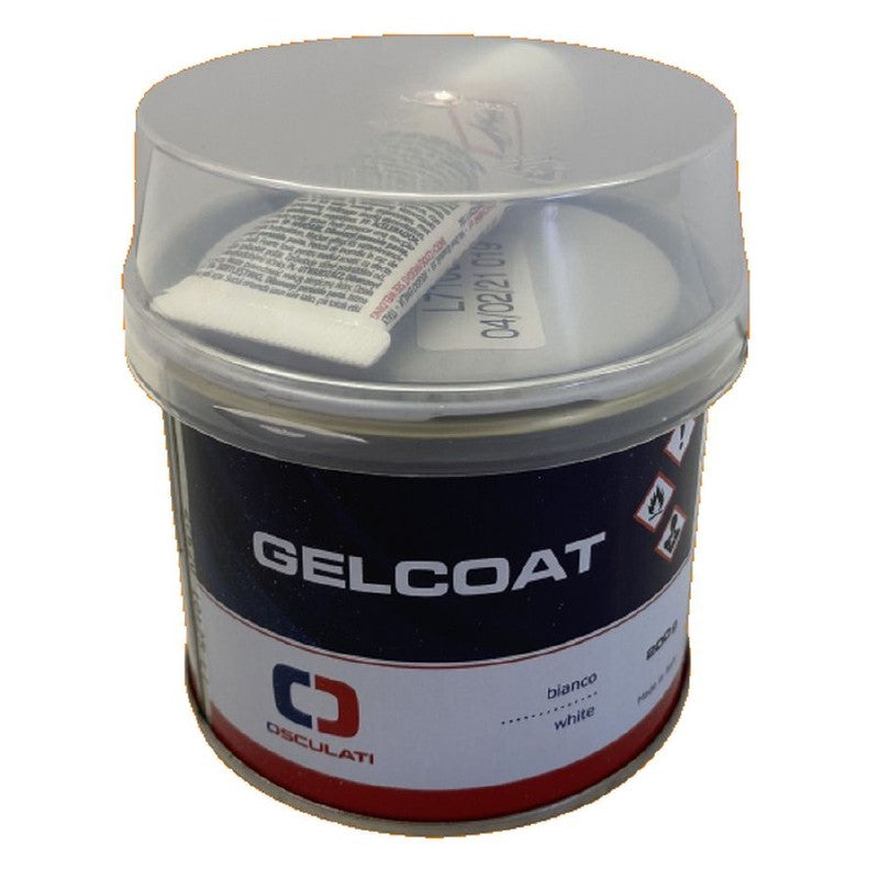 Osculati Glass Fibre Gelcoat Filler 200g Tin White