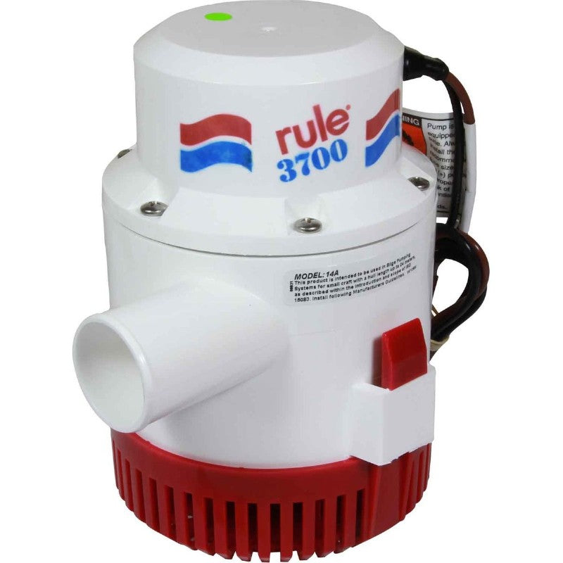 Rule 3700 GPH Submersible Pump 12v Rule 14A