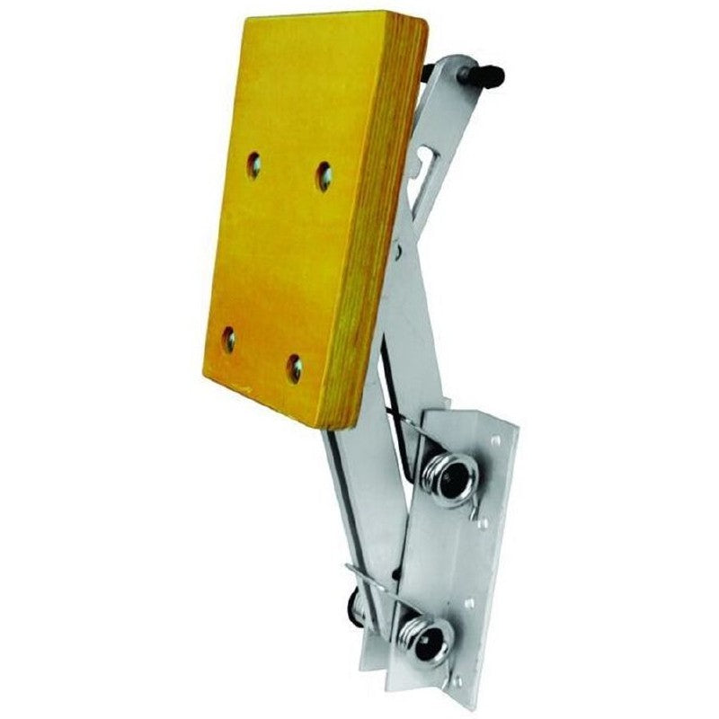 Waveline Aluminium Outboard Engine Bracket - 15hp 40Kg - Wood Pad