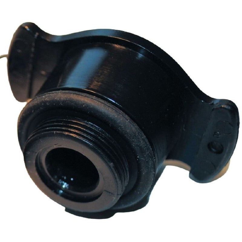 IBS Zodiac Semi Recessed Valve Cap Black Z60052