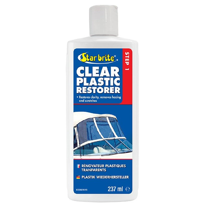 Starbrite Clear Plastic Restorer 237ml - Step 1