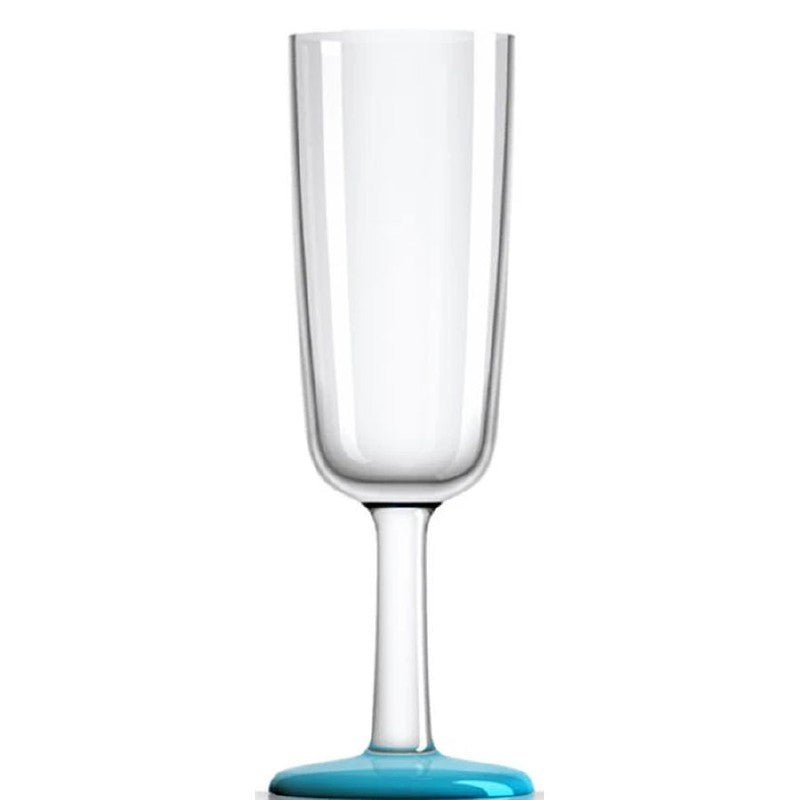 Palm Marc Newson Design Champagne Flute - Unbreakable Blue