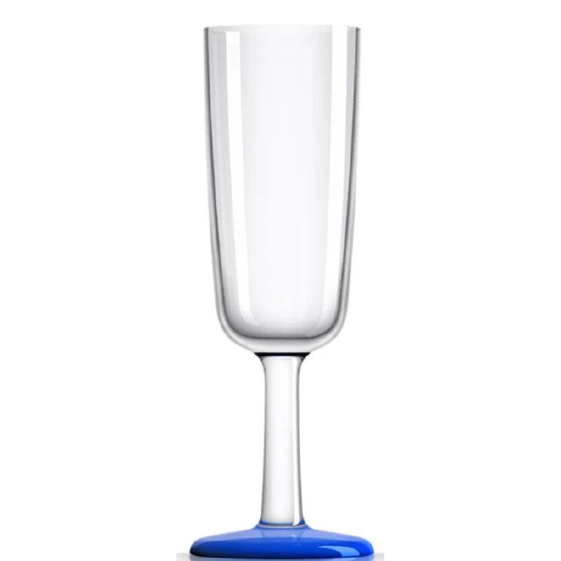 Palm Marc Newson Design Champagne Flute - Unbreakable Klein Blue