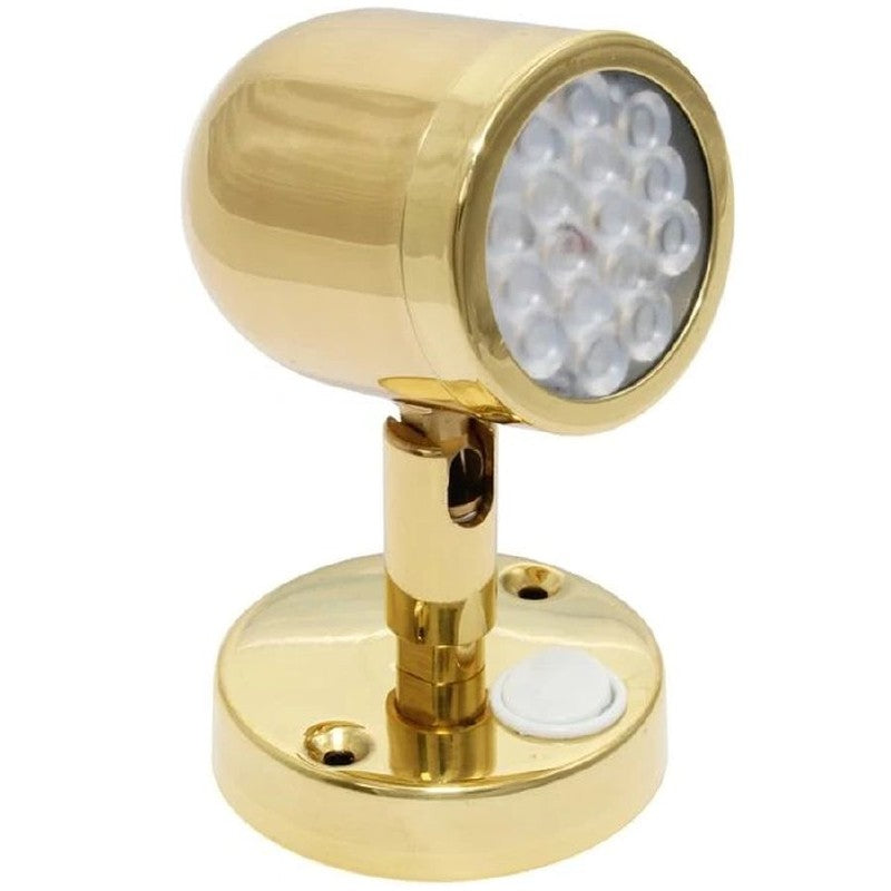 Osculati LED Brass Reading Lamp 12v