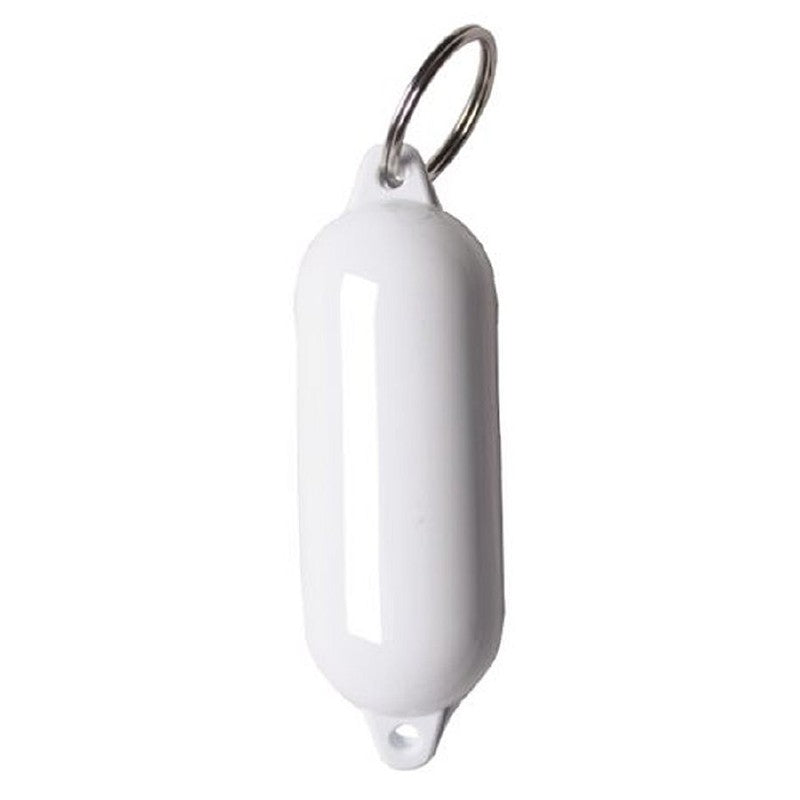 Majoni Floating Keyring Fender White