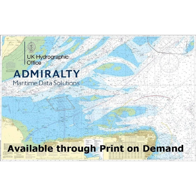 Admiralty Chart 1975: Thames Estuary Northern Part