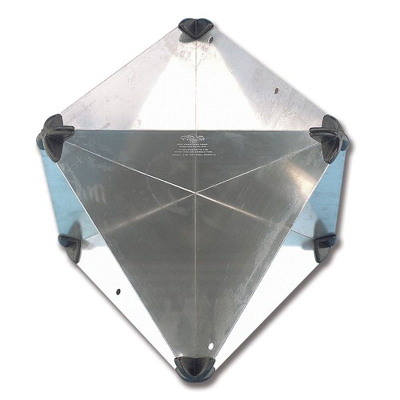 Trem Folding Tetrahedral Radar Reflector Alloy 305 x 305 x 415mm