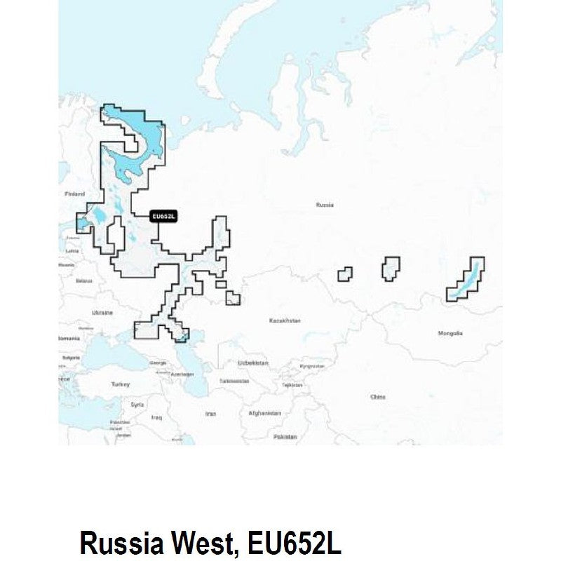 Navionics Plus Pre-Loaded Large Chart Russia West EU652L