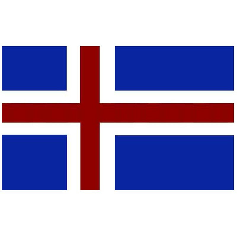 Meridian Zero Iceland Courtesy Flag