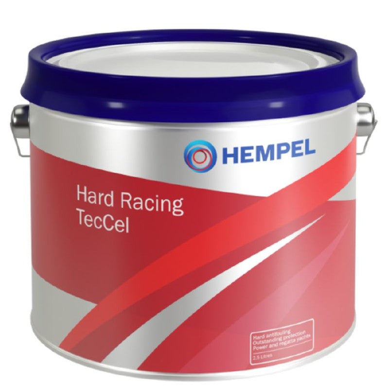 Hempel Hard Racing TecCel Antifoul 2.5L - Ultimate White 10101