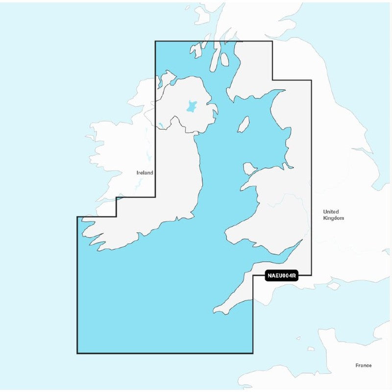 Navionics Plus Pre-Loaded Regular Chart Irish Sea EU004R