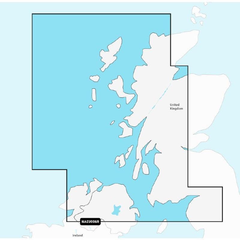 Navionics Plus Pre-Loaded Regular Chart Scotland West Coast EU006R