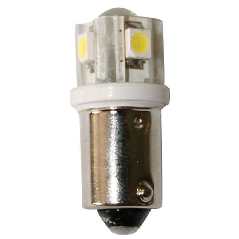 Lalizas LED Bulb BA9S 4 SMD 1 LED 12v - 37 Lumen Cool White